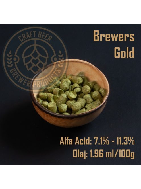 Brewers Gold aroma komló pellet 1 g.