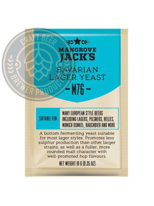 MANGROVE JACK'S M76 Bavarian Lager sörélesztő