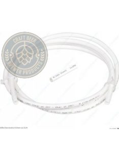   Teflon bevonatos 9,5mm-es (3/8"-os) műanyag cső 1 méter