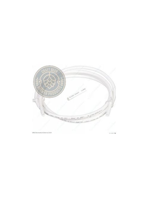 Teflon bevonatos 9,5mm-es (3/8"-os) műanyag cső 1 méter