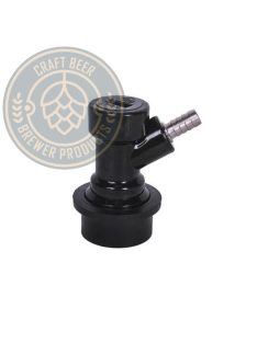   Bilincses Ball lock csatlakozó szódakeghez Sör oldal (fekete)