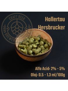 Hallertau Hersbrücker komló pellet 1 g