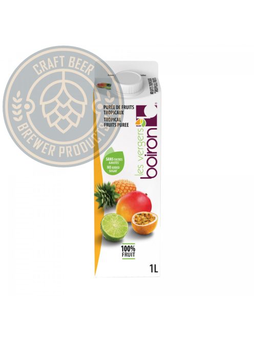 Trópusi gyümölcsök 100% püré /nem hűtendő/ 1Liter