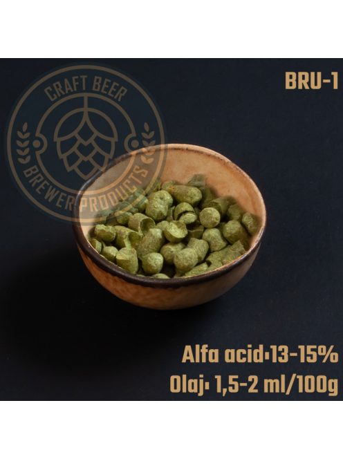 BRU-1 aroma komló pellet 1g.